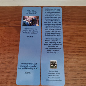 Man on the Bed bookmark