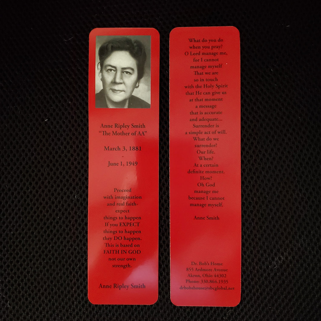 Anne Smith Bookmark