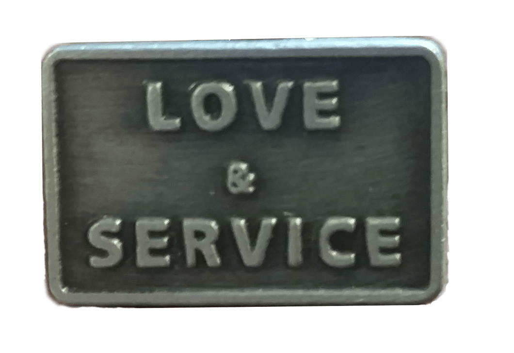Love & Service Lapel Pin