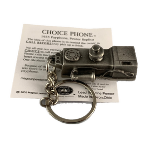 Telephone Keychain