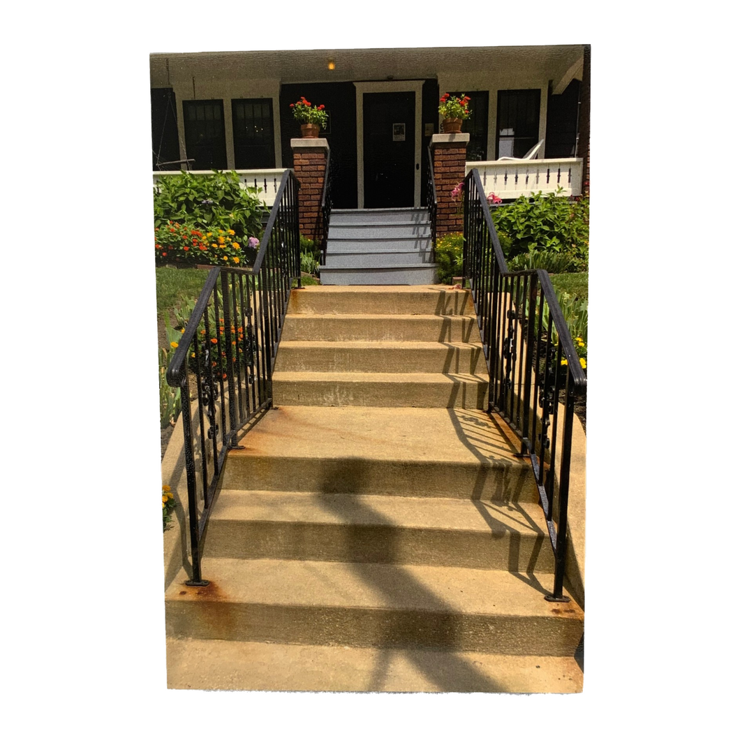 Picture of the 12 Steps Leading to Dr. Bob's Home